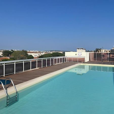 Elegant Appartement 2Pieces Piscinevue Mer Parking Валлоріс Екстер'єр фото